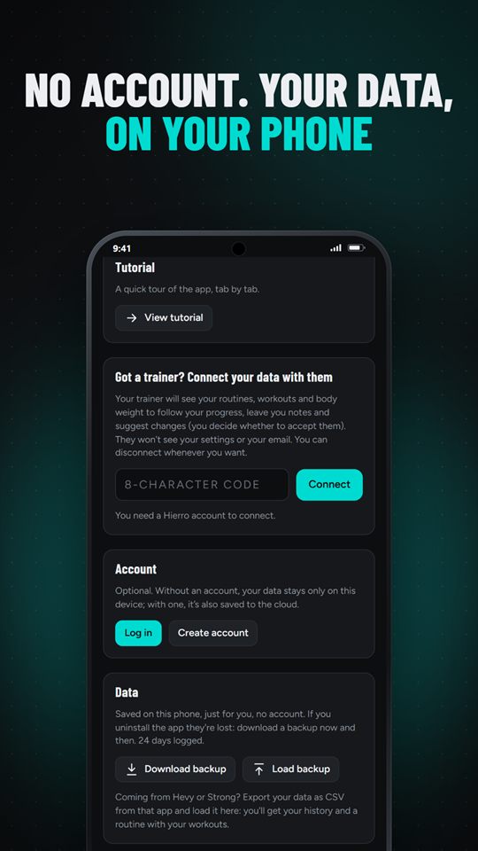 Your data on your phone