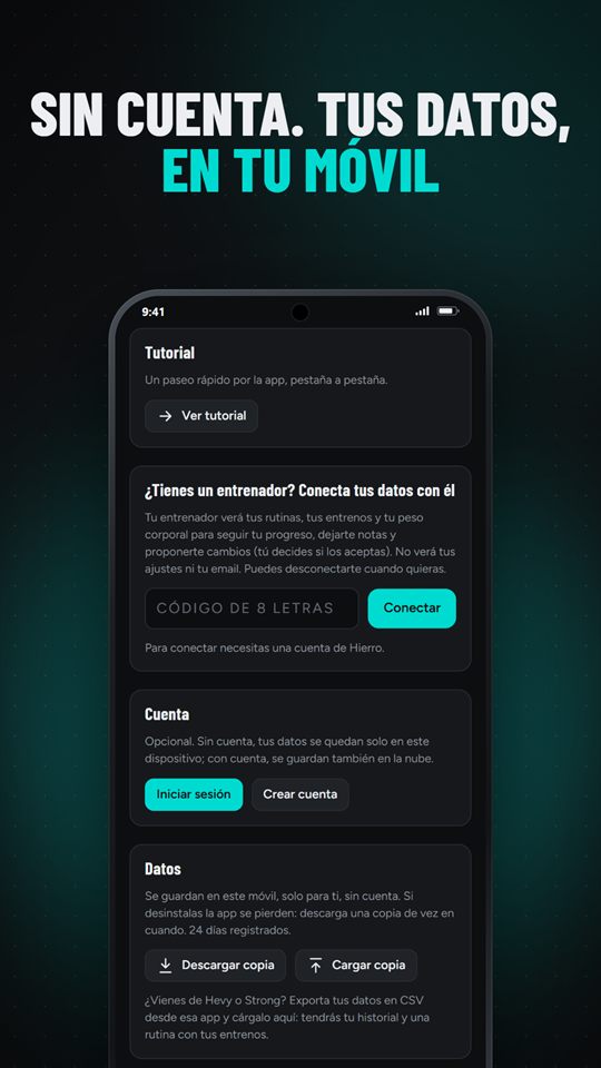Tus datos en tu móvil